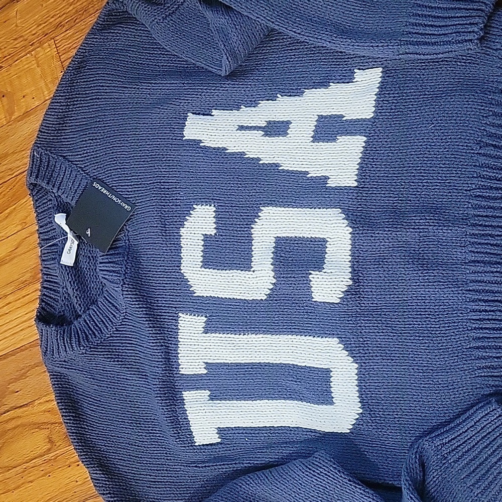 Lightweight USA sweater